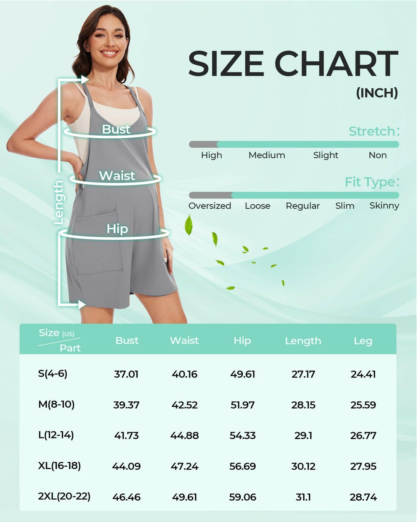 aulai® Romper with Breezy - Comfort™ Designed for Pregnant Women & Those Seeking a Loose Fit - aulai® official