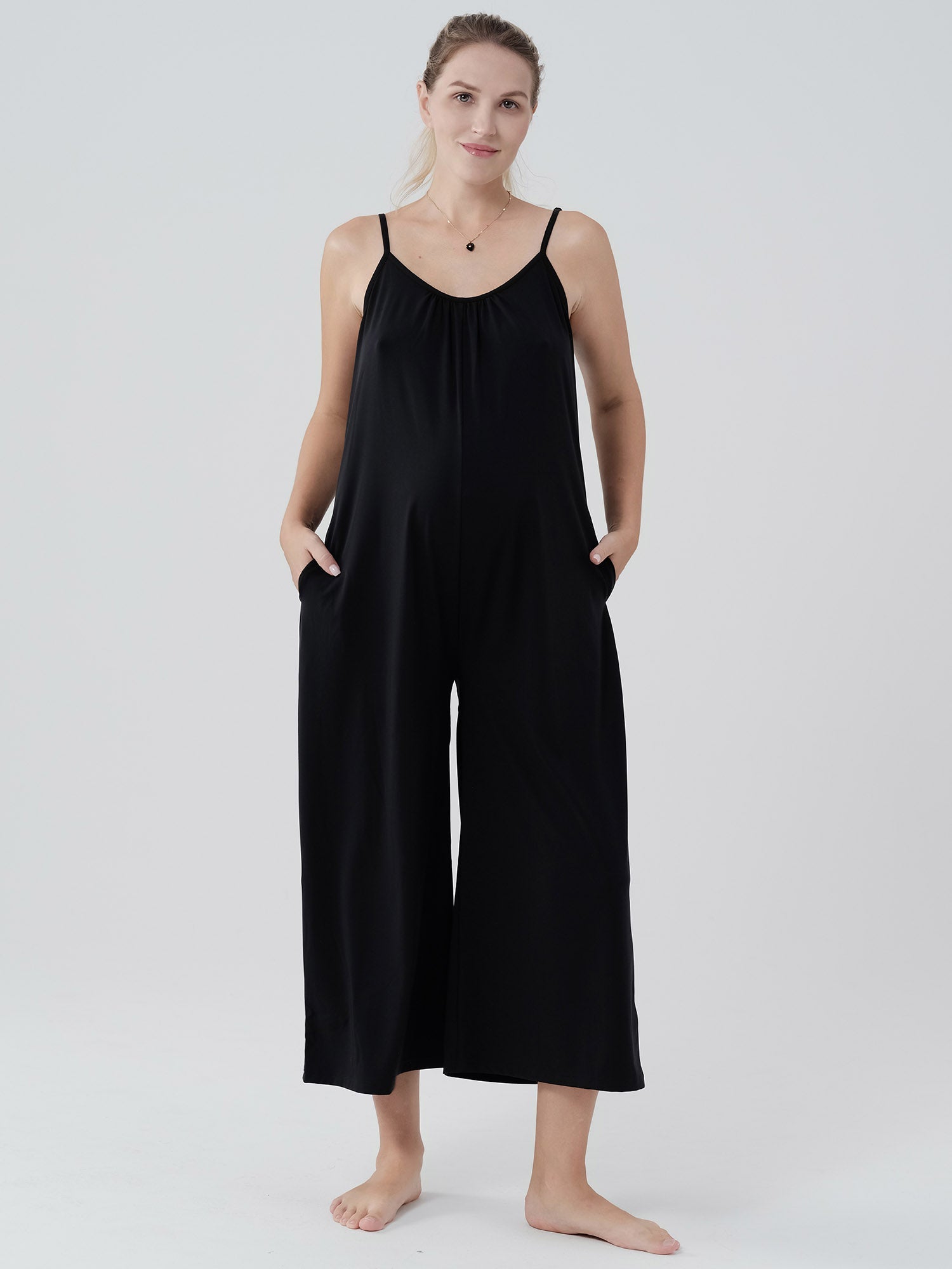 Pregnancy Jumpsuit Breezy - Comfort™ Maternity Jumpsuit AL302 - aulai® official