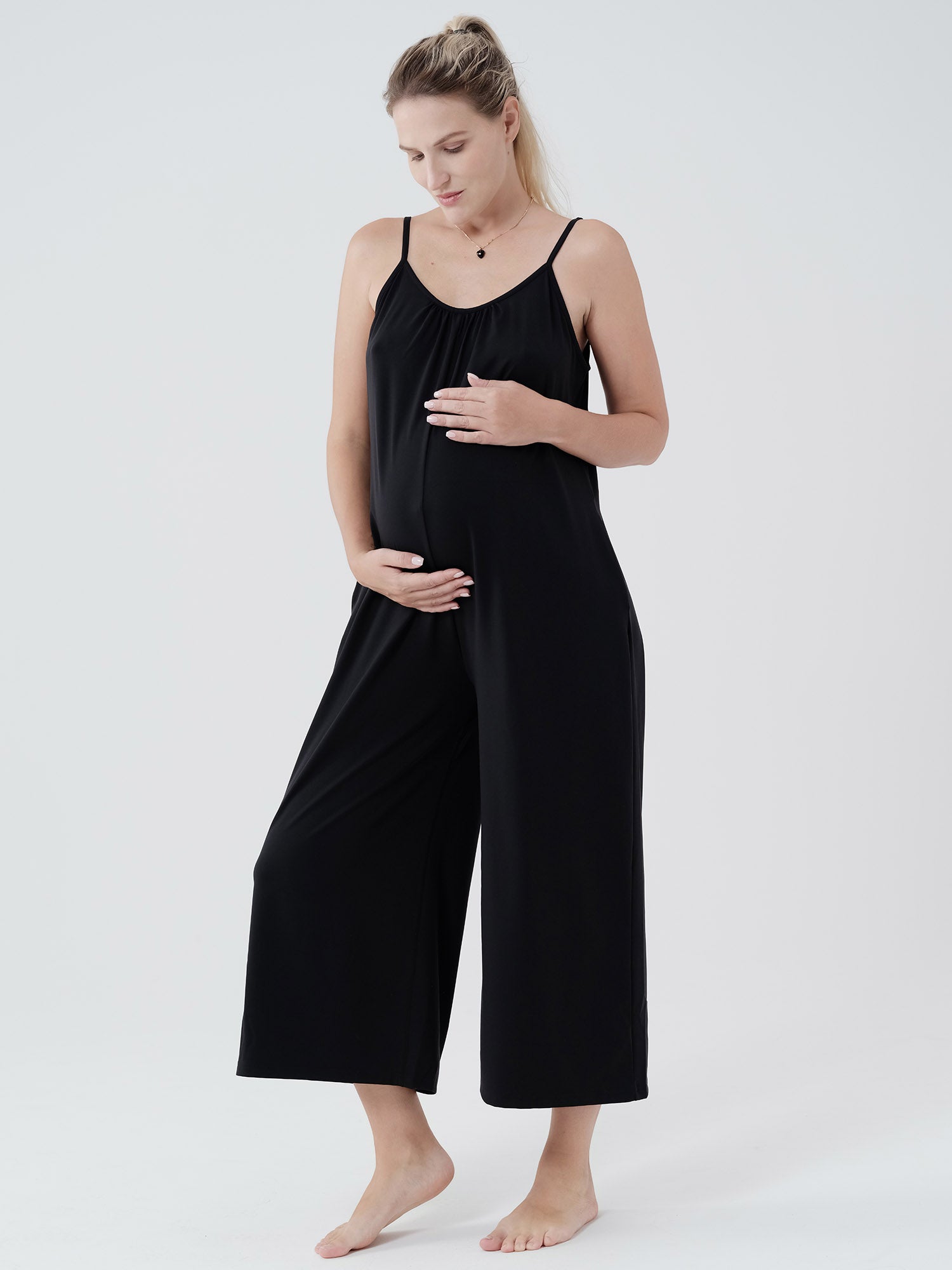 Pregnancy Jumpsuit Breezy - Comfort™ Maternity Jumpsuit AL302 - aulai® official